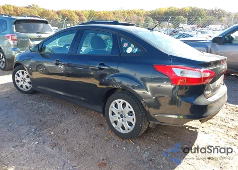 2012 Ford Focus Se from USA, damaged, VIN 1FAHP3F20CL427518